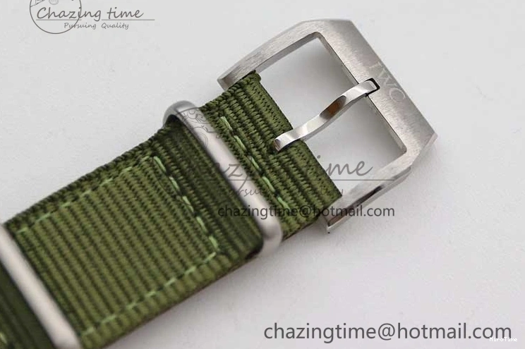 MIROTIME 0304 Packable Mark XVIII ‘TOPGUN SFTI’ Ceramic M+F Best Edition Black Dial on Green Nylon Strap 7048